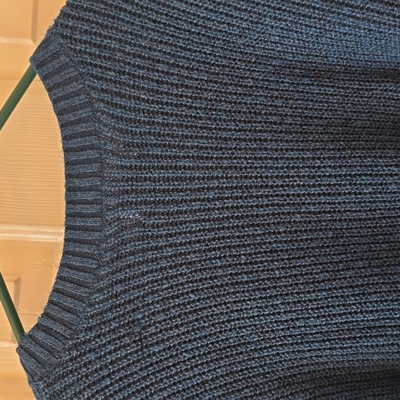 SONOMA BRAND WOMEN'S BLUE SCOOPNECK PULLOVER SWEATER SIZE LARGE - Picture 9 of 15